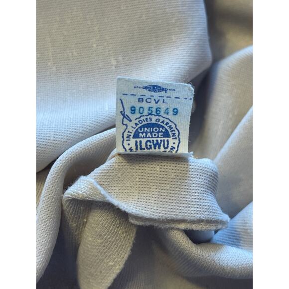 Vintage Lansford  60’s Long Sleeve Maxi Dress Belted Scoop Neck Size 2 - Picture 9 of 9